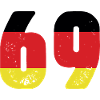 69 Number Jersey Germany
