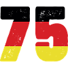75 Number Jersey Germany