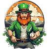 St. Patrick's Day Shamrock Baseball