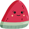 Pastèque Kawaii