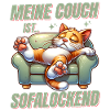 Funny cat to sleep & chill