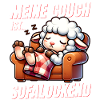 Funny sheep to sleep & chill