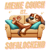 Funny dog to sleep & chill