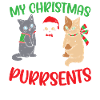 Cat Christmas Holiday Time