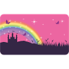 Fairytale Castle with Rainbow | personalizable