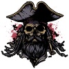 Piratenschädel