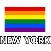 Pride-Flagge New York