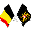 Flag of Belgium Flemish Brabant