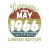Awesome since May 1966 - Birthday