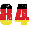 84 Numéro Jersey Allemagne