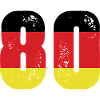 80 Number Jersey Germany