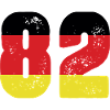 82 Number Jersey Germany