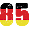 85 Number Jersey Germany