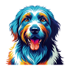 Polish Sheepdog Breed Cartoon Kawaii