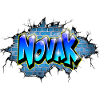 Novak Graffiti Name NOVAK