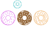 Donut inspirierender Donut
