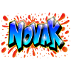 NOVAK Graffiti Name