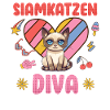 SIAMKATZEN DIVA Katzenbesitzerin Siamkatze