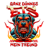 dünnes Eis Dog