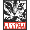 Purrvert – einzigartige Katzengrafik