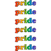 Pride Regenbogenfarben