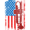 July 4 USA Trumpeter