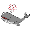 Blubberherzwal Happy Heart Whale