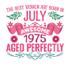 July 1975 Birthday Woman July 1975