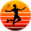 Federball Badminton Badmintonspieler Herren