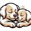 Two Dogs In Love