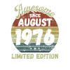 Awesome since August 1976 - Birthday