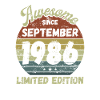 Awesome since September 1986 - Birthday