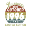 Awesome since October 1996 - Birthday