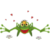 Frog with crown
