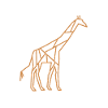 Giraffe| Animal | Logo | Zoo