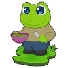 Frog Food Bowl