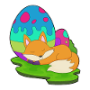 Fox Easter Easter Eggs