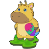 Giraffe Easter Easter Egg