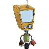 Small TV Robot