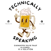 Alcohol solutions cartoon