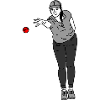 Petanque player