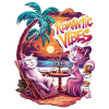 Romantic Cats at Sunset