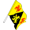 Drapeau Brabant Wallon Belgique