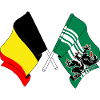 Flag Belgium and flag East Flanders