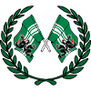 Flags East Flanders Belgium laurel wreath