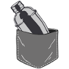 Bartender Mixologist Pocket