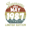 Awesome since May 1987 - Birthday
