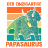 Papa Père Dino Dinosaure Papasaurus