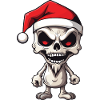 Santa Claus Skeleton