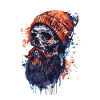 Lumberjack Skull